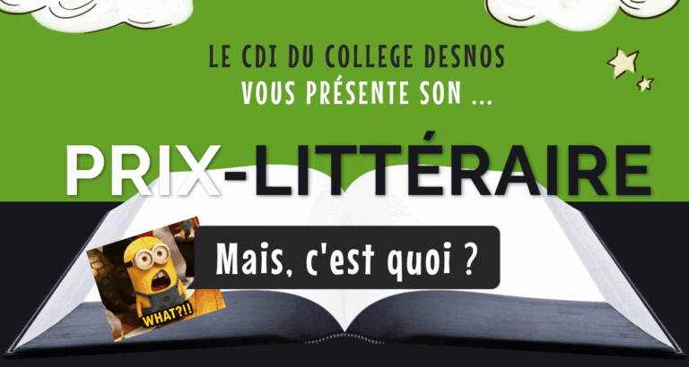 Prix littéraire édition 2025-26 : c’est parti !